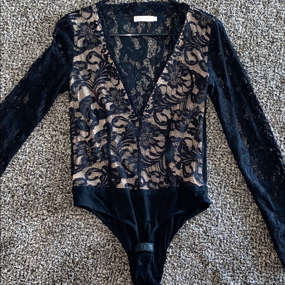 Lace body suit